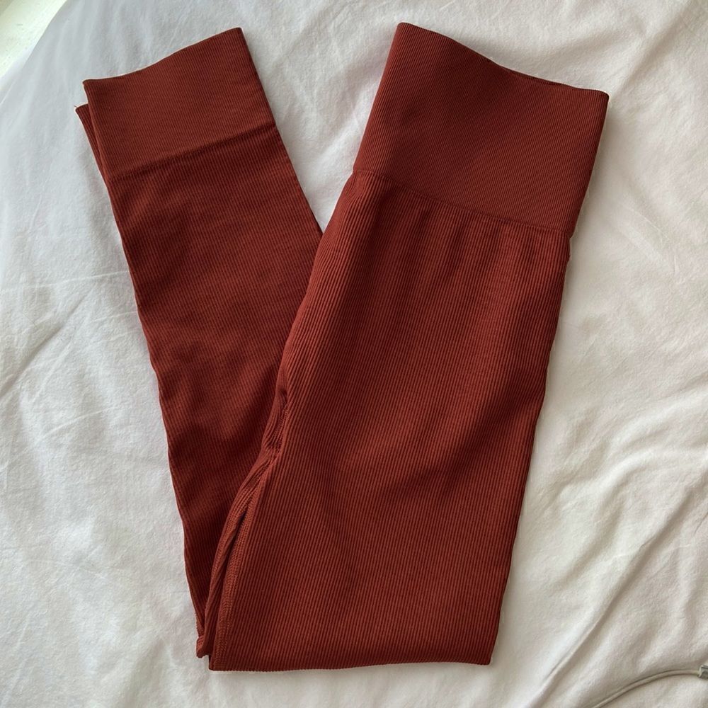 Madewell ribbed seamless leggings